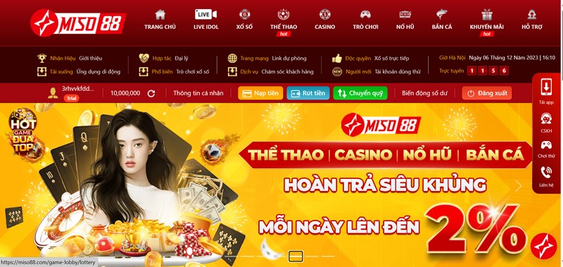 Mở Tài Khoản, Giới Thiệu Miso88 Nhận Ngàn Ưu Đãi
